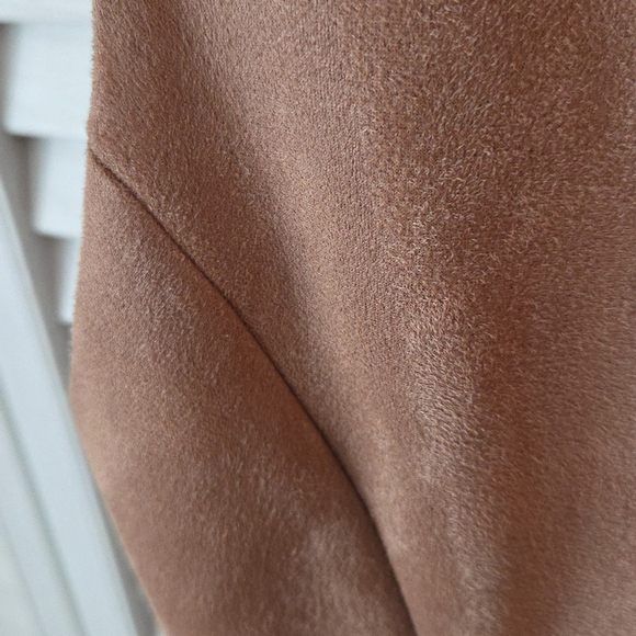 Calvin Klein Tan Suede Midi Dress - Picture 10 of 14